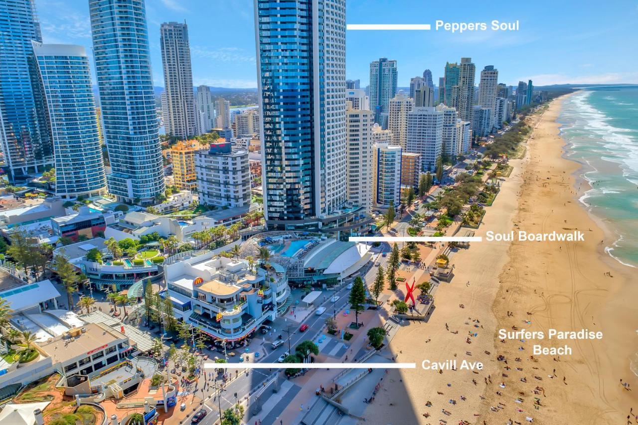 Soul Beachfront 3Brm Ocean View - Optimise Bnb Χρυσή Ακτή Εξωτερικό φωτογραφία